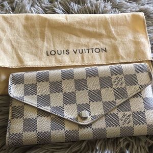 Louis Vuitton Josephine Wallet Damier Azur Canvas
